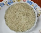 A picture of step 1 of Jeera rice (cumin rice) 🍚.