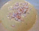 Foto del paso 2 de la receta Tortillitas de bacalao con gambas