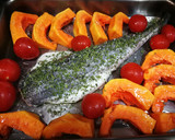 Foto del paso 1 de la receta: Merluza con verduras al horno