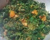 A picture of step 1 of Methi ki simple bhaji.