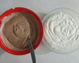 Foto langkah ke 2 dari resep Bolu kukus zebra.