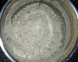 A picture of step 1 of Coconut laddu with dry fruits.