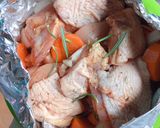 Hình bước làm 1 của món Nước cốt gà - ăn dặm