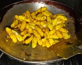 A picture of step 5 of Chawal ka fara (famous chhattisgadhi dish).