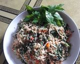 Foto langkah ke 4 dari resep Orak arik urap pedes.