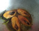 A picture of step 2 of Fried Hilsa fish #Cookpad.