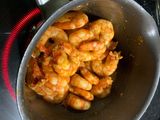 Chà bông tôm mẹ làm