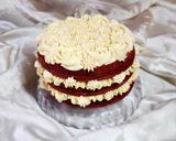 Foto del paso 19 de la receta: ❤️🎂 Pink red velvet con creamcheese de chocolate blanco 🎂❤️