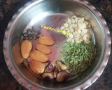 A picture of step 1 of #piyo ड्राय फुट की ठंडाई.
