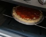 Foto del paso 17 de la receta: Pizza de pepperoni con orilla rellena