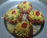 A picture of step 1 of Aloo tikki chat.