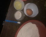 A picture of step 1 of Bread buns🍞.