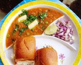 A picture of step 6 of Aloo Paav Bhaji.