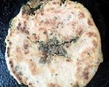 A picture of step 9 of Kosala saga stuffed paratha.