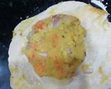 Chilli Chana Daal parantha recipe step 4 photo