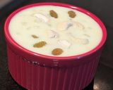 A picture of step 6 of Sabudana payasam.