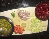 A picture of step 1 of Protein Rich Salad-Moong salad.