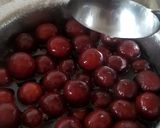 A picture of step 3 of Gulab jamun.