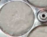 A picture of step 2 of Idli Rava (suji) idli.