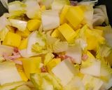 Une image de l'étape 3 de Pommes de terre, endives et lardons au cookeo.