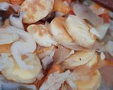 Foto langkah ke 3 dari resep Tumis tofu dan sayur.