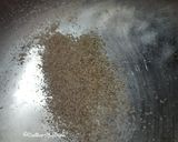 A picture of step 2 of Bajre ki khichdi (pearl millet khichdi).