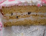 A picture of step 2 of Fresh cream vanilla cake 🎂.