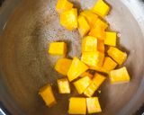 Foto langkah ke 1 dari resep Labu kuning & daun pepaya jepang kuah santan.
