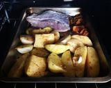 Foto del paso 3 de la receta: Verduras y carne al horno