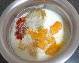 A picture of step 3 of Saragava Ni Shing Nu Lotwalu Shaak (Drumstick vegetable --- A Gujarati Delicacy).