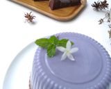 Foto langkah ke 4 dari resep Puding Susu Coklat Taro.
