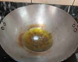 A picture of step 18 of NORTH INDIAN THALI for Lunch..Dal, Aloo Dum, Kaddu sabzi, Rice, Roti, Raita, Salad, Custard..