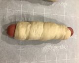 A picture of step 5 of Easy Pretzel Dogs.