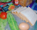 Foto langkah ke 1 dari resep Eggs Sandwich.