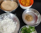 A picture of step 1 of Triply paratha (healthy breakfast).