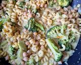 Une image de l'étape 3 de One pot pasta aux brocolis et pois chiches.