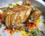A picture of step 7 of Chatpati Chargha Biryani !.