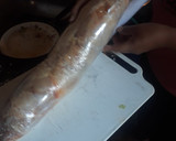 Foto del paso 10 de la receta: Arrollado de pollo, hervido con arroz primavera