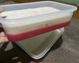 Foto langkah ke 5 dari resep Lapis Pepe Tepung Ketan Merah Putih.