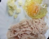 Foto del paso 1 de la receta: Habichuelas salteadas con chips de calabaza y huevo poche