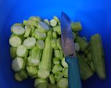 Foto langkah ke 2 dari resep Gambas soun pedas.