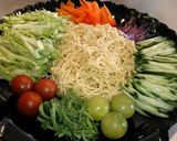 A picture of step 5 of Our Family’s Ramen Salad.