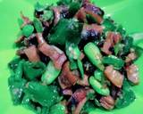 Cumi Asin Pete Sambal Ijo langkah memasak 4 foto