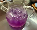 蝶豆花檸檬飲的食譜步驟3照片