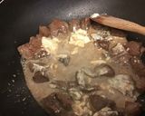 A picture of step 5 of Creamy beef.