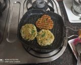 A picture of step 5 of Rajgira cucumber Patty.