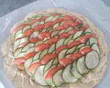 Une image de l'étape 8 de Ma tarte du soleil version pesto.