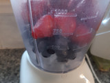 Smoothie de arándanos y frutilla 🇺🇾