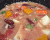 Foto del paso 5 de la receta: Potaje de Habichuelas Blancas y Salchichitas de Res tipo "cocktail"