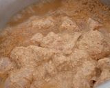 A picture of step 3 of Dum Chicken.